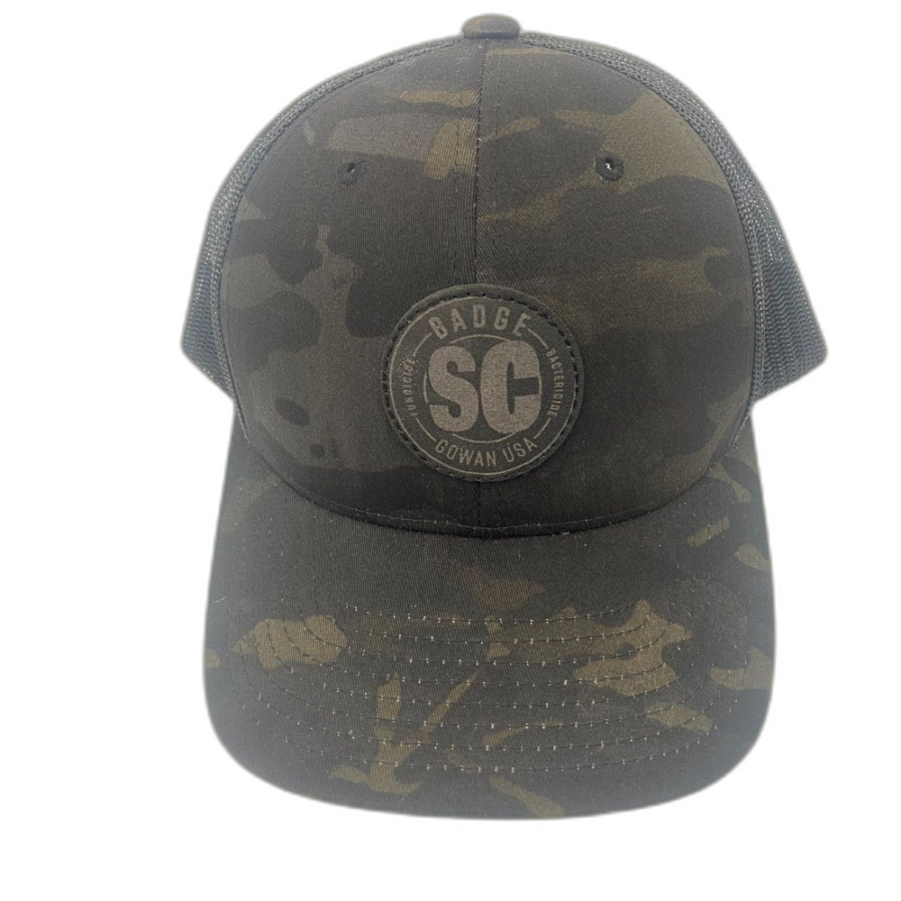 Camo Trucker Hat with Adjustable Snapbak Unisex OS Yupoong Classics